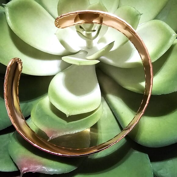 Cuff Bracelet, Copper Turquoise Black Burgundy White Southwestern Aztec Pattern - Picture 5 of 8